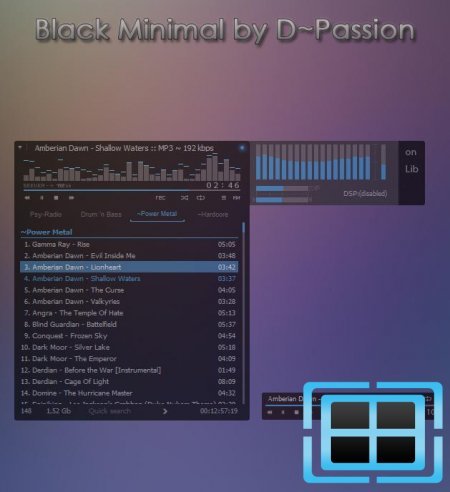Black Minimal By D-Passion