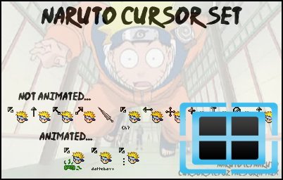Naruto Cursor Set