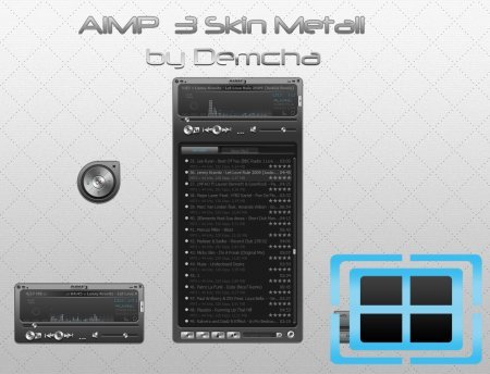 Metall skin for AIMP 3