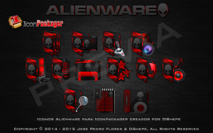 Alienware Red by MrDShepe
